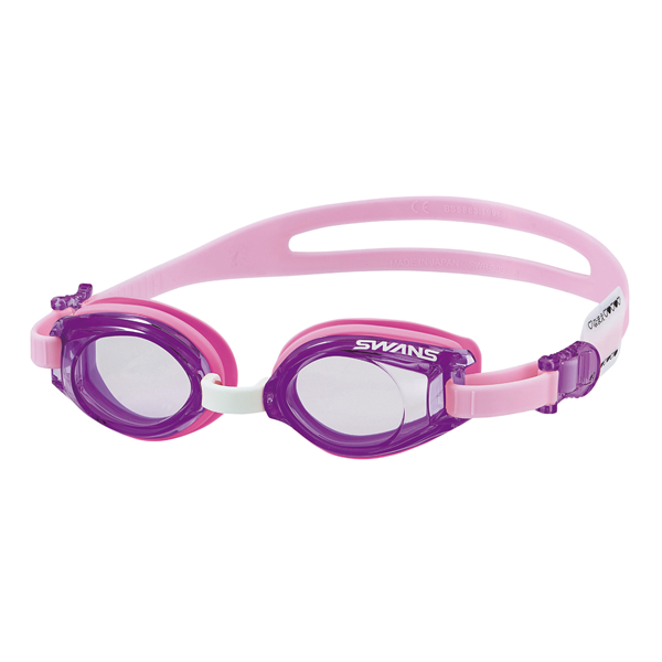 SJ 9N SWANS แว่นตาว่ายน้ำเด็ก Swans Swimming Goggles 3Y to 8Y