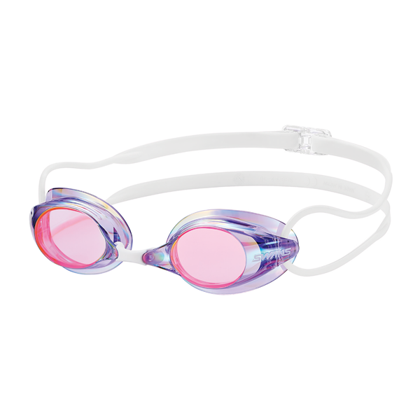 SR 7M SWANS แว่นตาว่ายน้ำแข่งขัน เลนส์ปรอท Swans Swimming Goggles Racing Mirror Lens