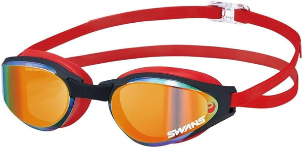 SR 81M PAF ASCENDER SWANS แว่นตาว่ายน้ำแข่งขัน เลนส์ปรอท Swans Swimming Goggles Open Water Mirror Lens