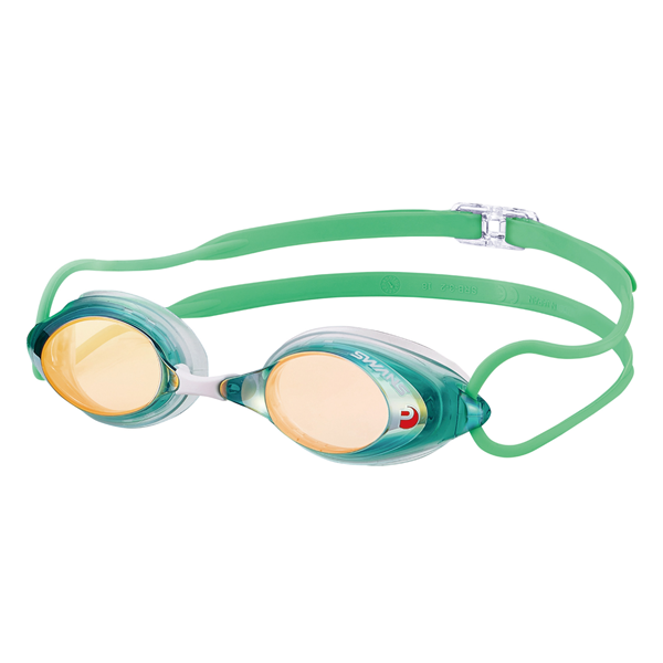 SRX MPAF SWANS แว่นตาว่ายน้ำแข่งขัน เลนส์ปรอท Swans Swimming Goggles Racing Mirror Lens