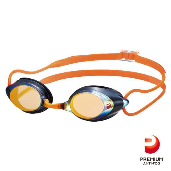 SRX MPAF SWANS แว่นตาว่ายน้ำแข่งขัน เลนส์ปรอท Swans Swimming Goggles Racing Mirror Lens