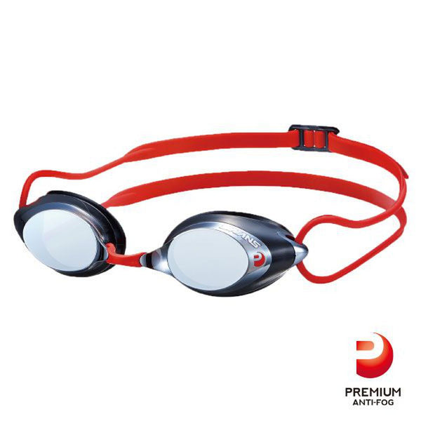 SRX MPAF SWANS แว่นตาว่ายน้ำแข่งขัน เลนส์ปรอท Swans Swimming Goggles Racing Mirror Lens